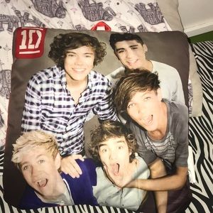 One Direction throw pillow